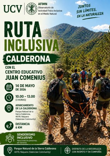 Ruta inclusiva Calderona con el Centro Educativo Juan Comenius